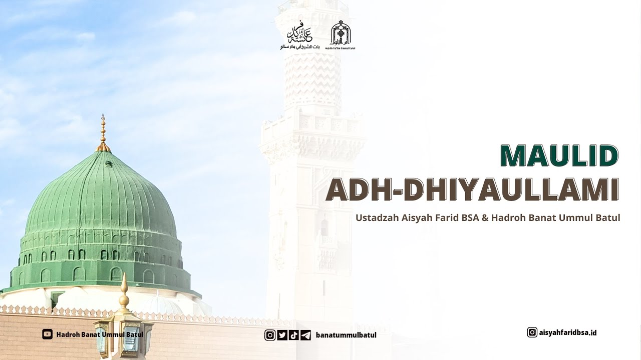 MAULID ADHIYAULLAMI | USTADZAH AISYAH FARID BSA - HADROH BANAT UMMUL BATUL