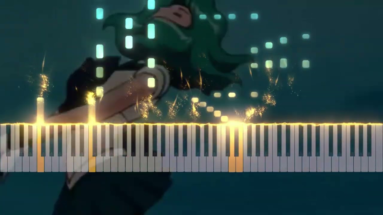 OUTER SENSHI THEME ATTACK FROM SAILOR MOON S for  PianoSolo