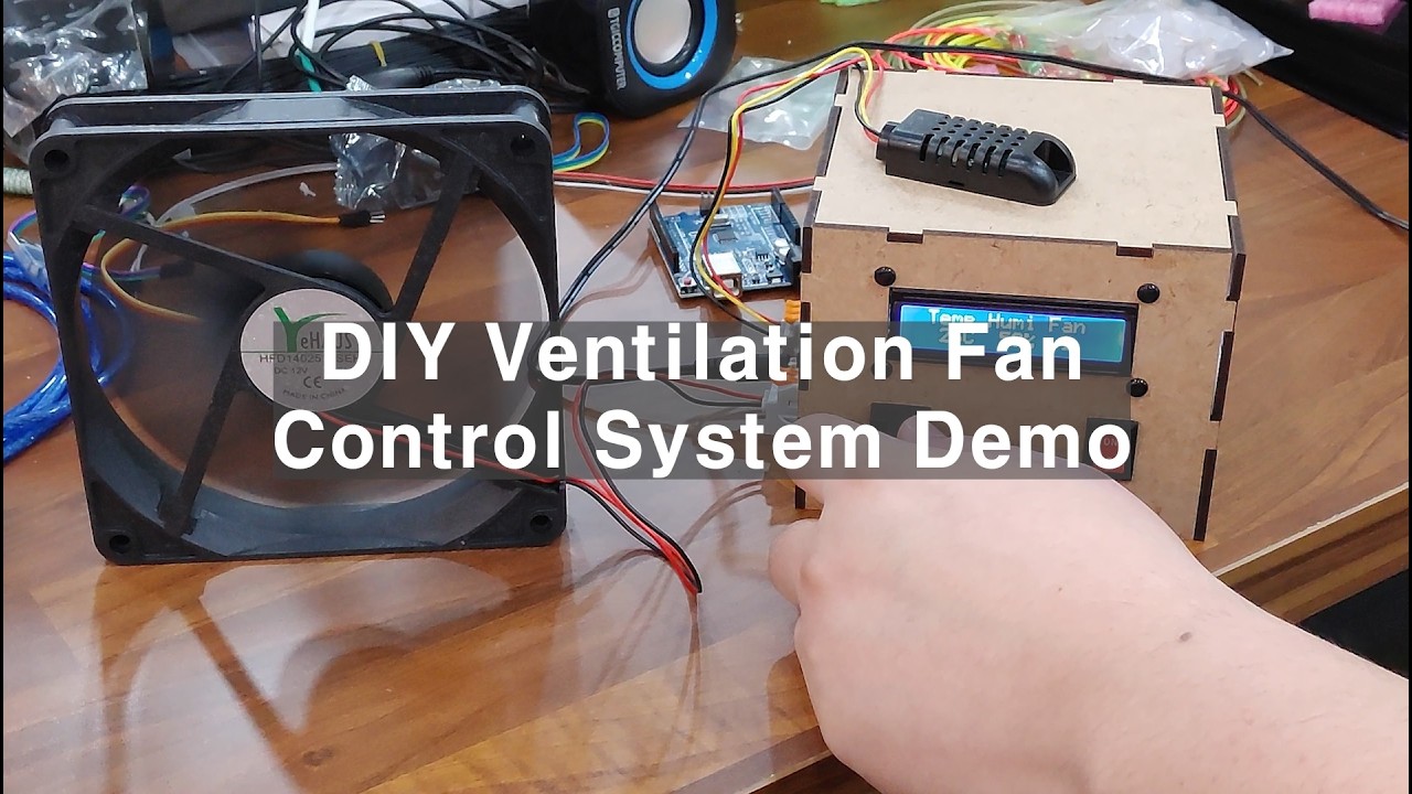 DIY Ventilation Fan Control System Demo