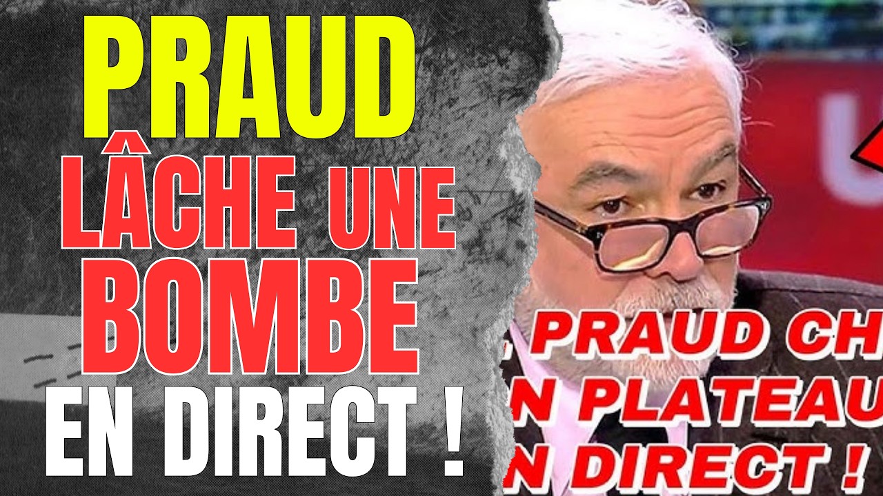 Pascal Praud L&Acirc;CHE UNE BOMBE en direct sur CNews !