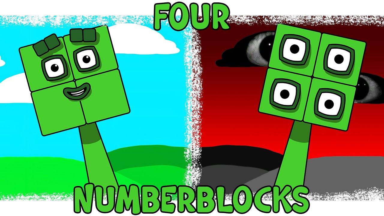 My Sprunki OC: Four (from Numberblocks)