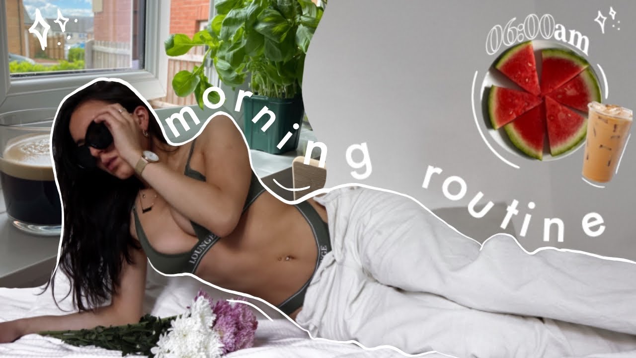 6am summer morning routine // *productive & aesthetic* 🌞