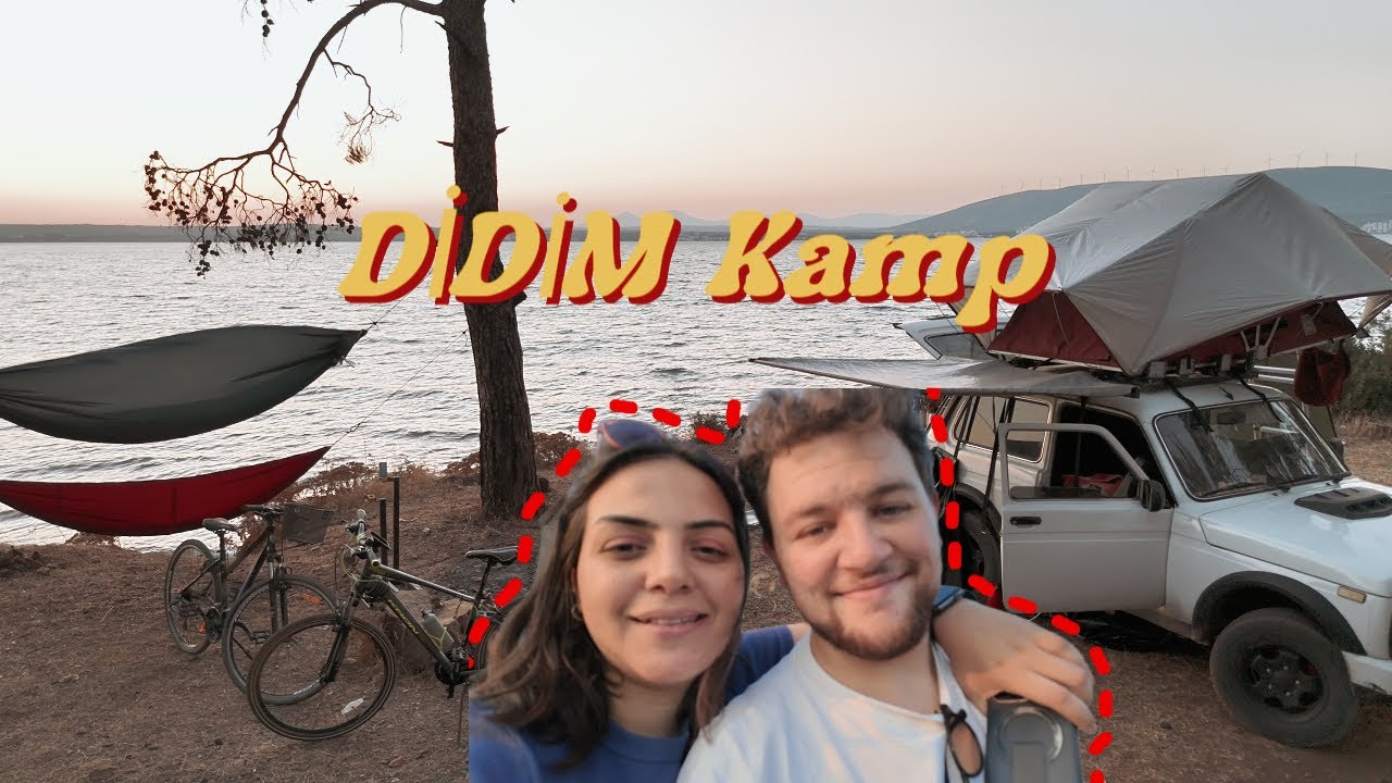 DİDİM AKBÜK KAMP VLOG I Lada Nivayla 12 saatlik yolculuk, Ücretsiz Kamp Alanı ve Domuz Baskını