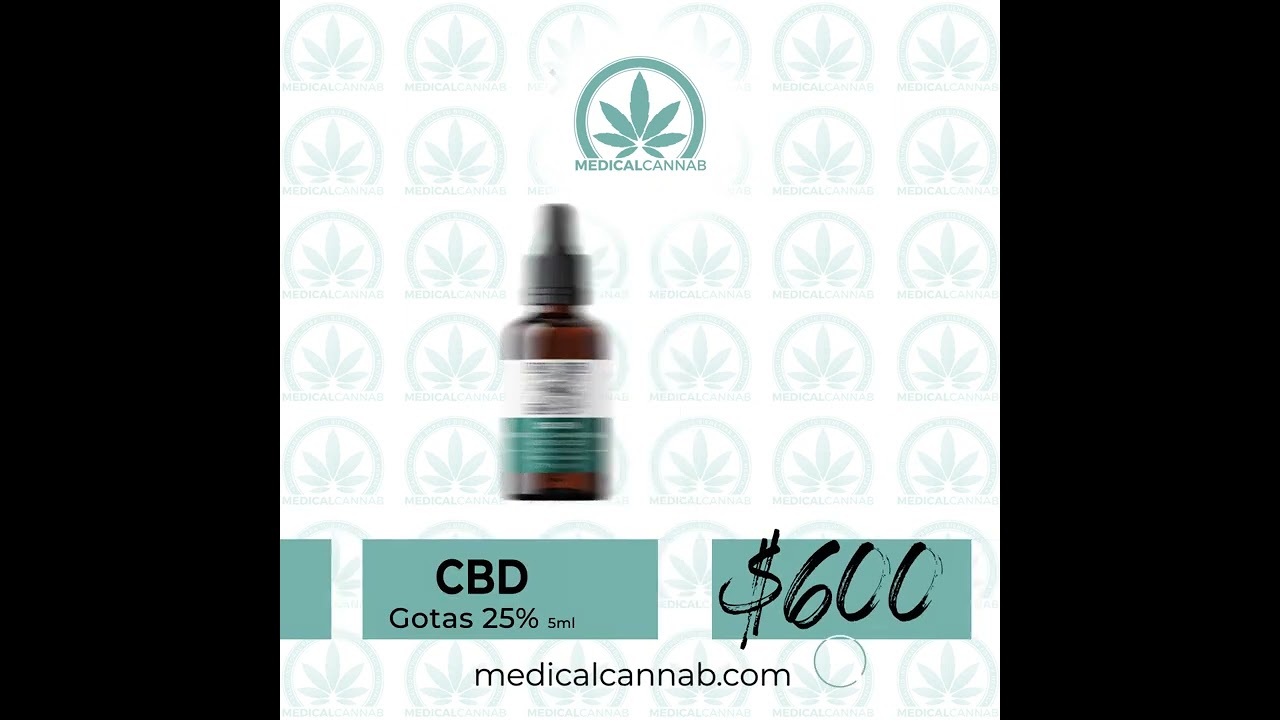 Gotas de cbd y espectro completo 5ml 25%