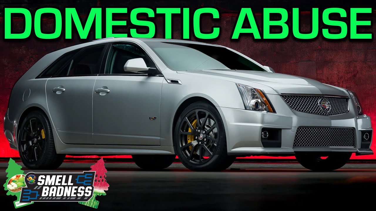 Cadillac CTS-V — это раздутый Corvette из ваших чизбургерных мечтаний и LITTLE TREES FIHT