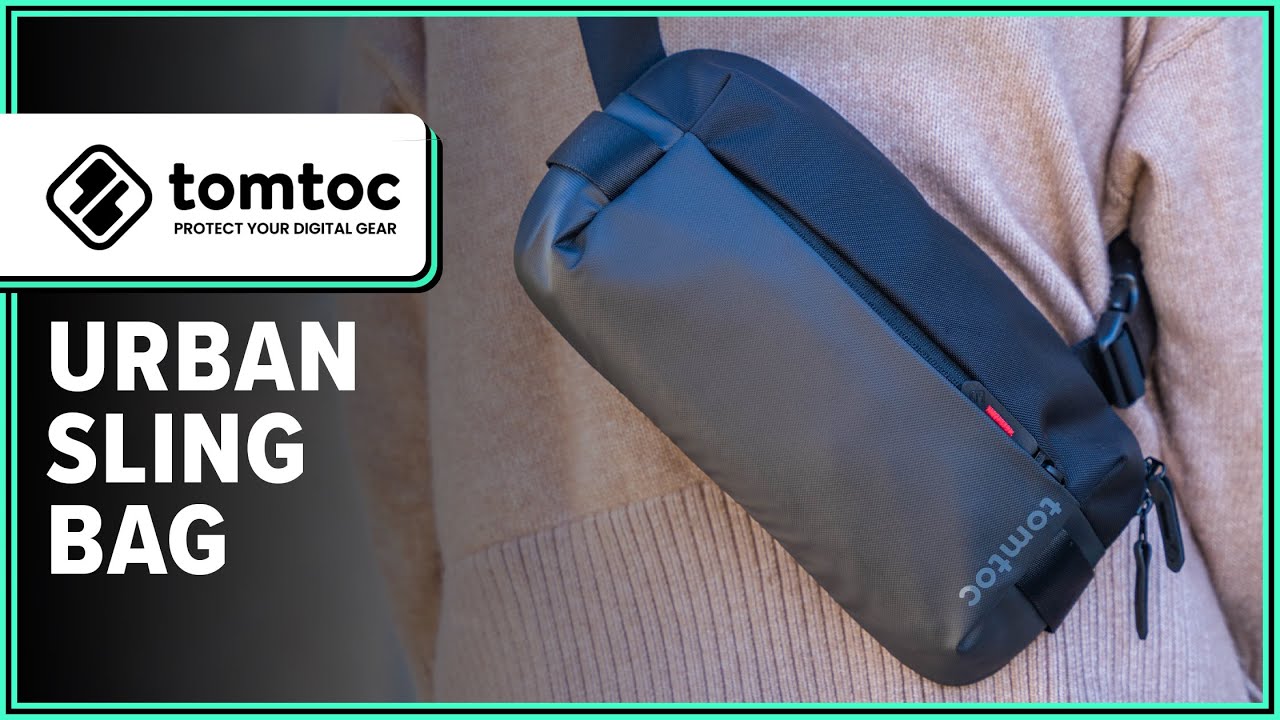 Best Sling For the Nintendo Switch? tomtoc Urban Sling Bag Review (2 Weeks of Use)