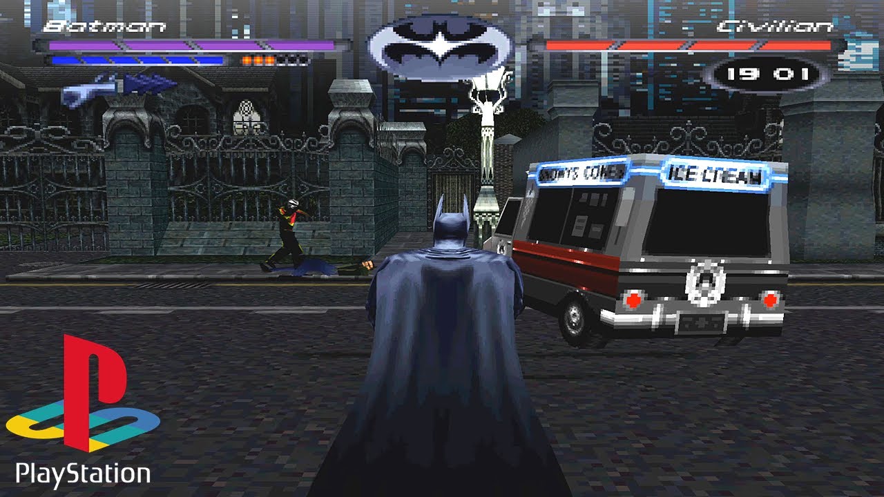 Batman & Robin - PS1 Gameplay Full HD | DuckStation
