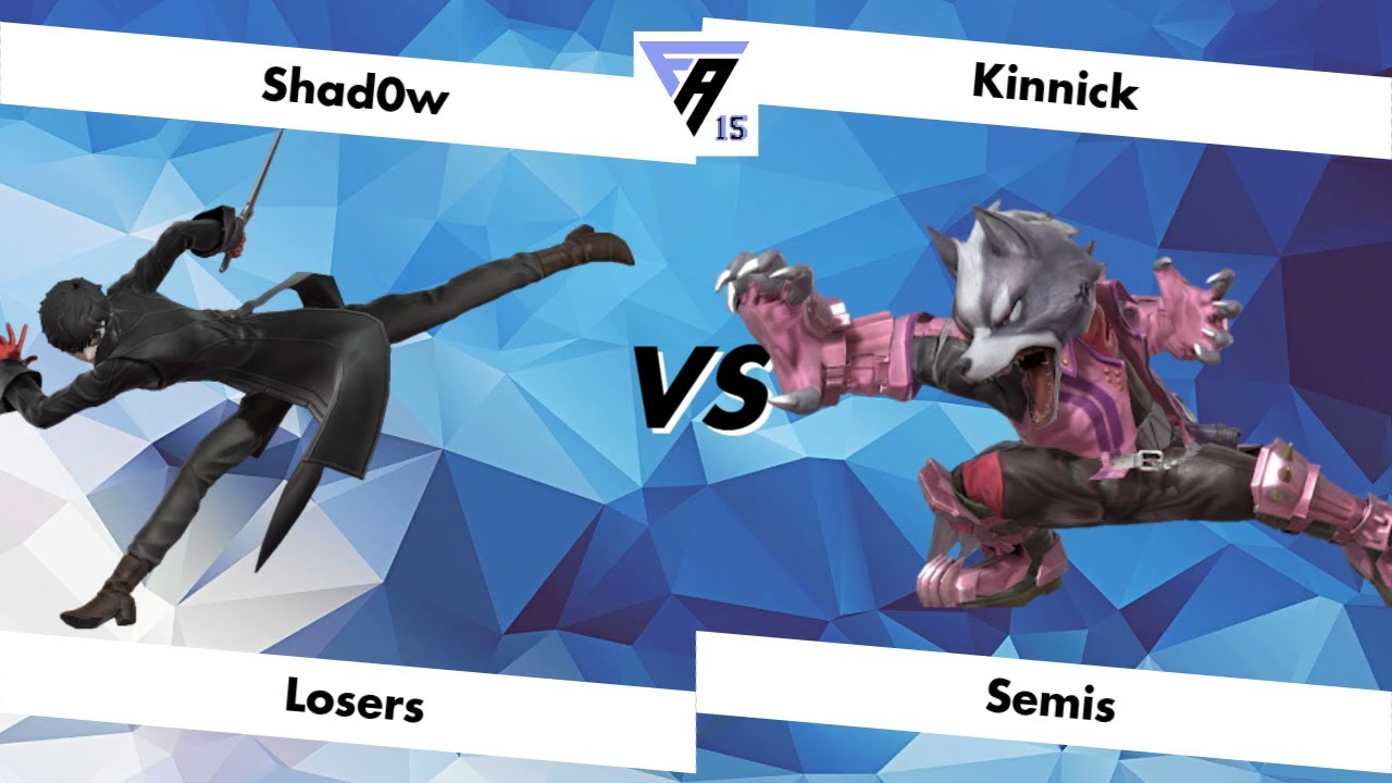 Frame Advantage #15 - Losers Semis - Shad0w (Joker) vs Kinnick (ZSS, Wolf, Wario)