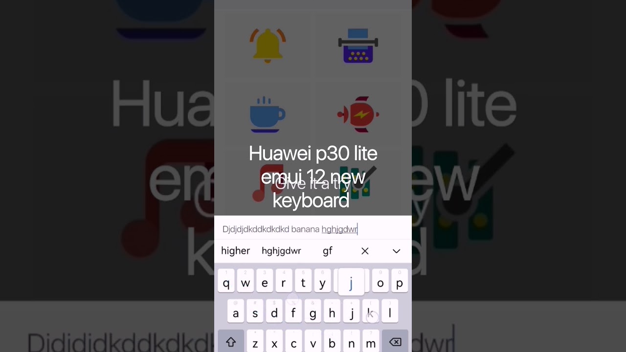 p30 lite emui 12 keyboard sound effects