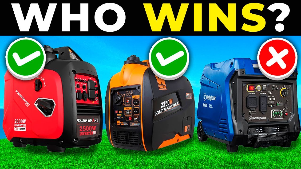 ✅ TOP 5 BEST INVERTER GENERATORS 2025 | TOP RATED GENERATORS
