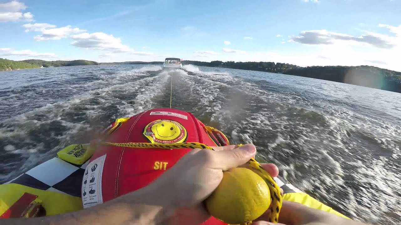 LAKE OF THE OZARKS! TUBING WIPEOUT AND FOOTAGE!!