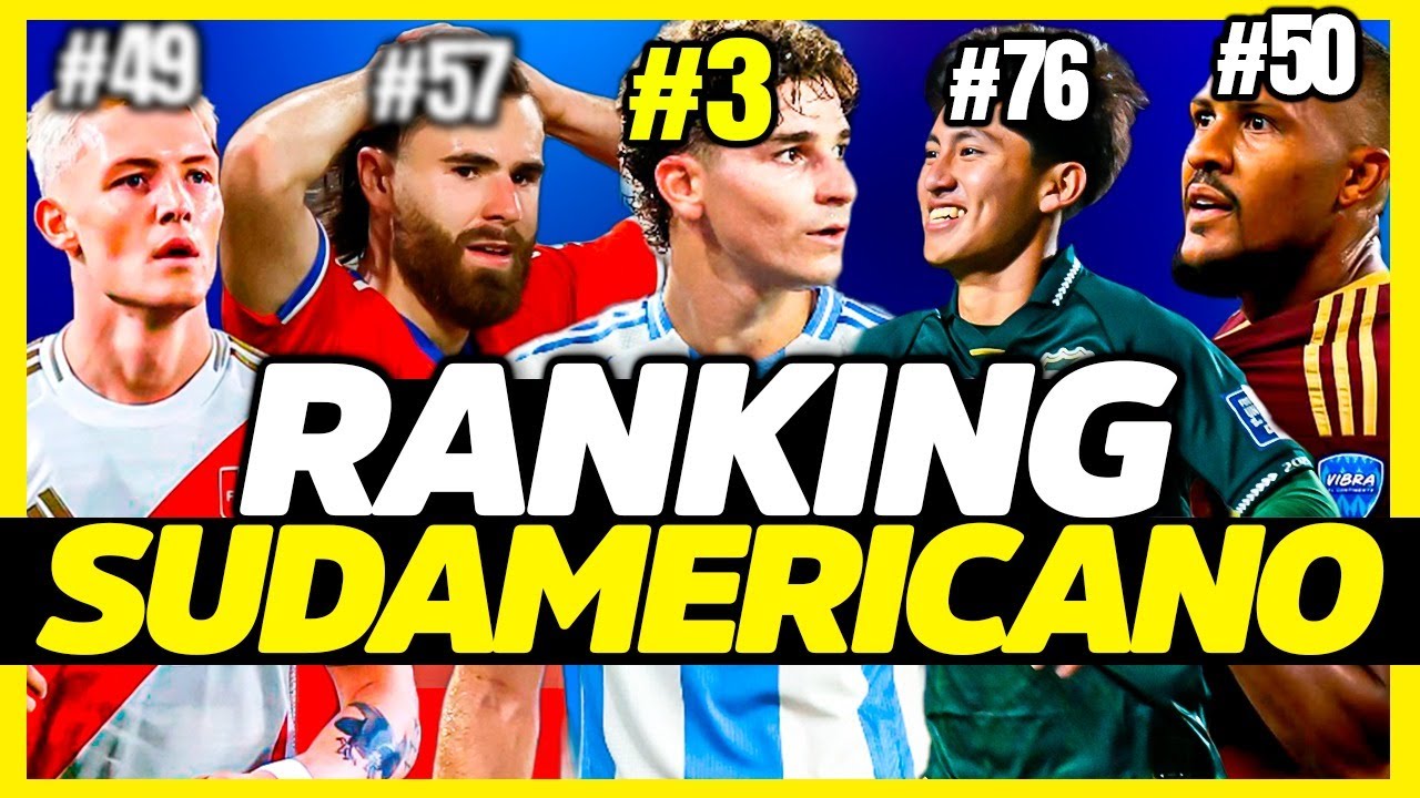 LOS SUDAMERICANOS CAEN: EL NUEVO RANKING | ARGENTINA DEJA EL PRIMER LUGAR Y PER&Uacute; BAJA