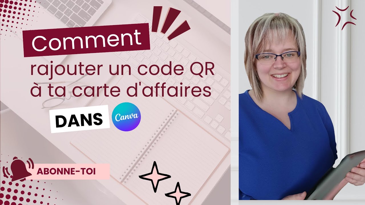 Comment rajouter un code QR &agrave; ta carte d'affaires dans canva?