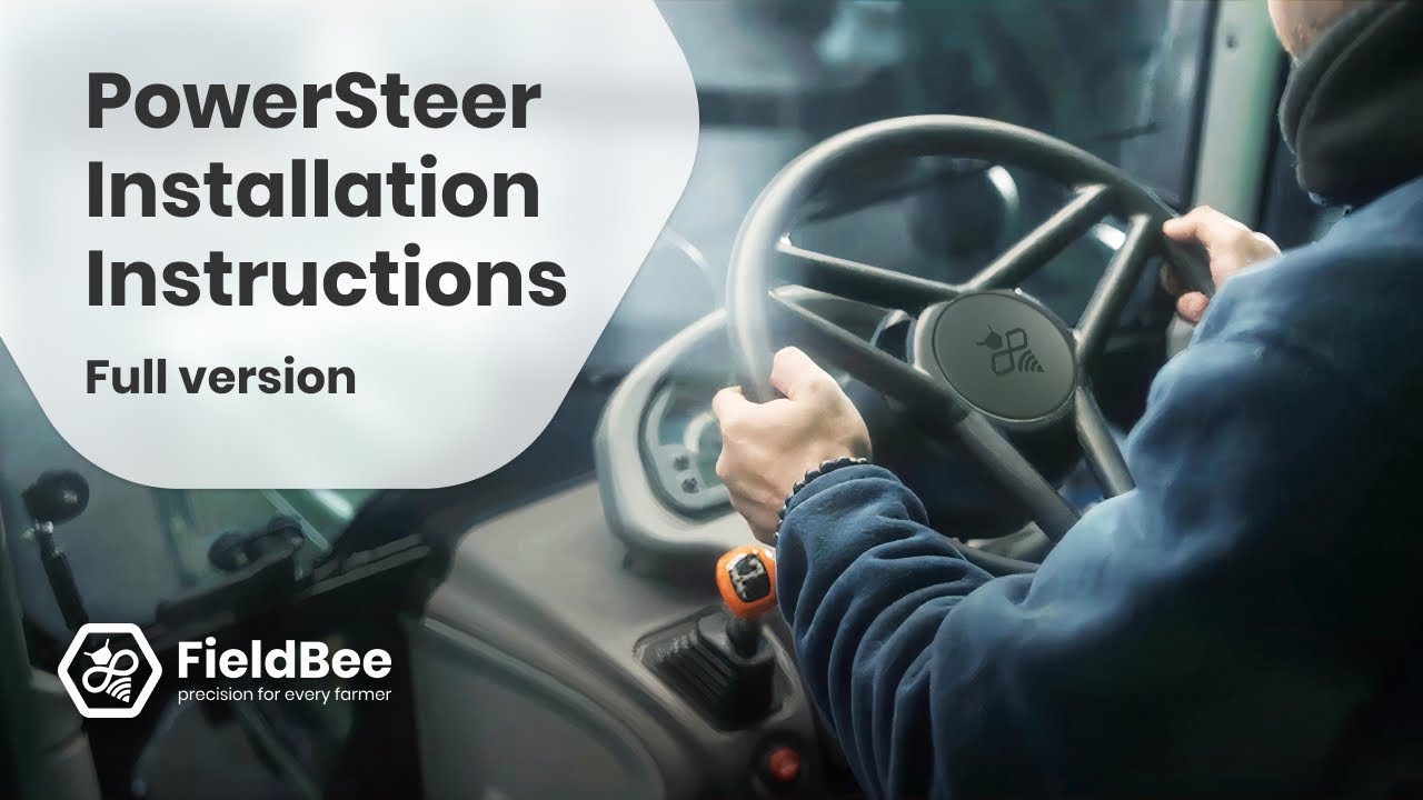 How To Install FieldBee PowerSteer, step by step