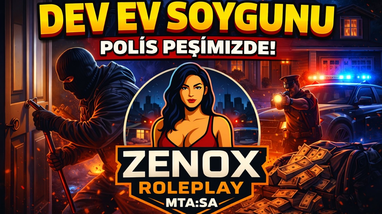 MTA:SA ZENOX ROLEPLAY: EV SOYGUNU SİSTEMİ TANITIMI #mta