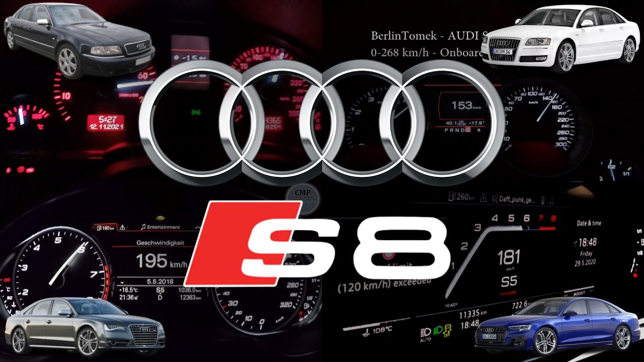 Audi S8 Acceleration Battle | 0-200
