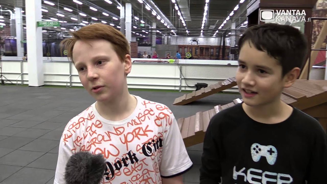 Testiryhm&auml; SuperParkissa