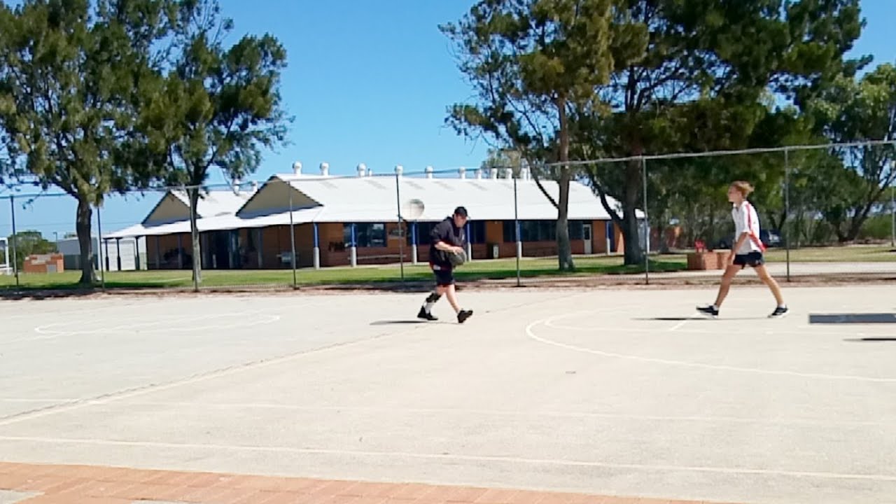 Ethan Nunn Playing B-ball (HD) He Had No Idea 😂😂😂