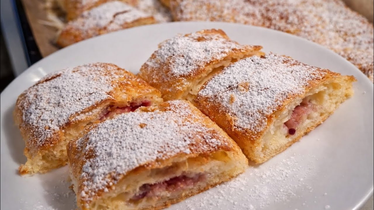 Preukusna pita sa pudingom i šumskim voćem! Neka vam kuća zamiriše 🤗🥰