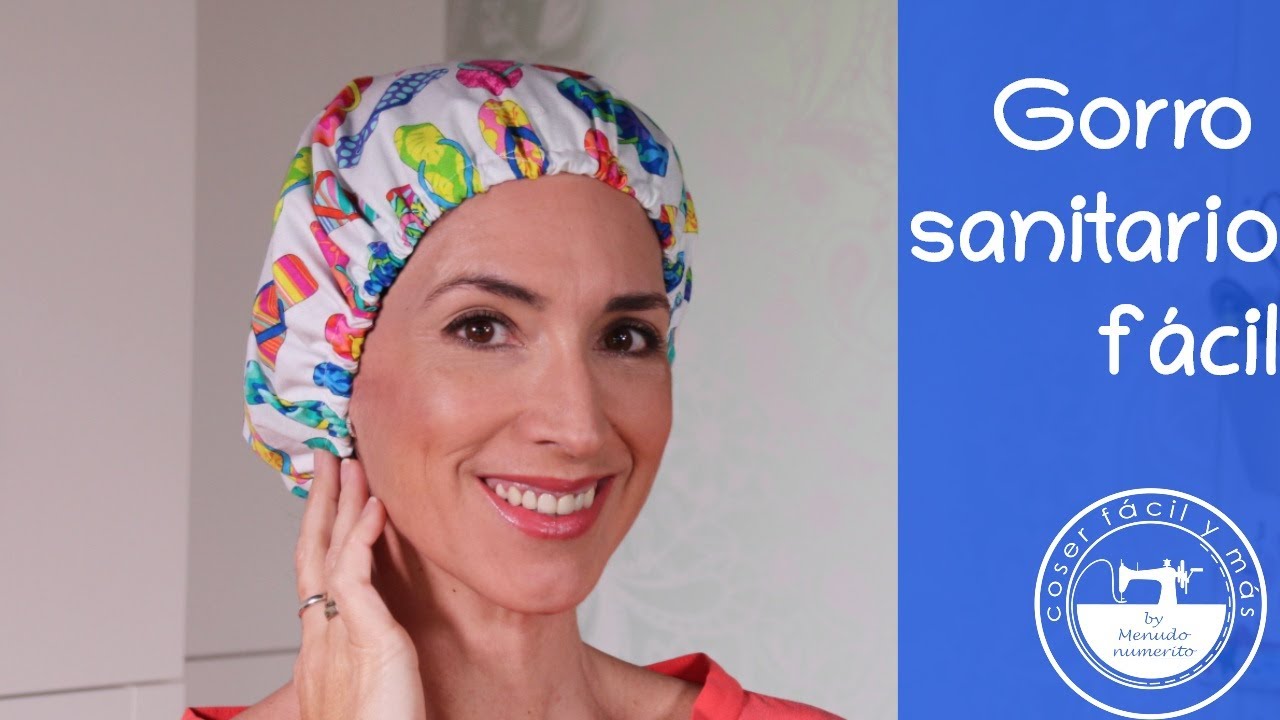 Gorro sanitario de quirófano con elástico