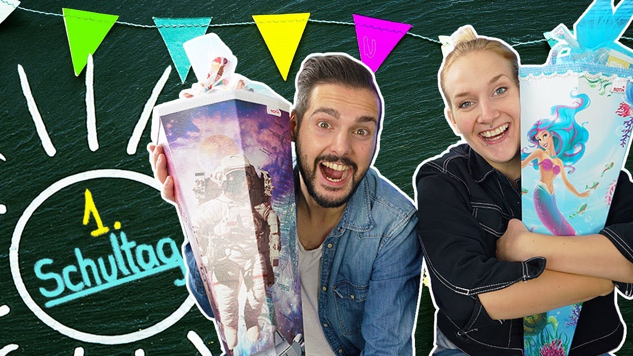 GESCHENKE ZUM 1. SCHULTAG -Was ist diesmal in Nina & Kaans Schult&uuml;te zur Einschulung? Back to School