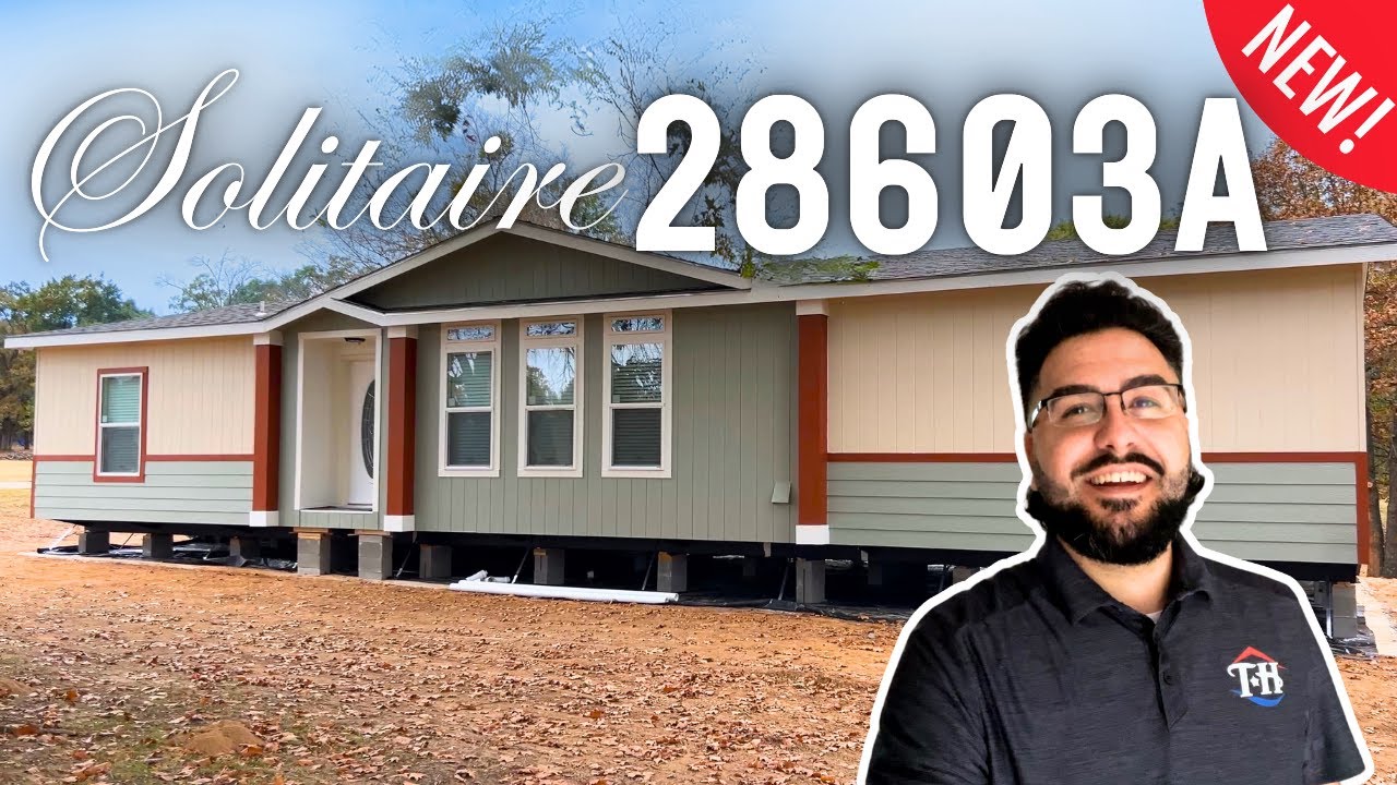 Solitaire Homes 28603A Full Home Tour | Double Wide Manufactured Home