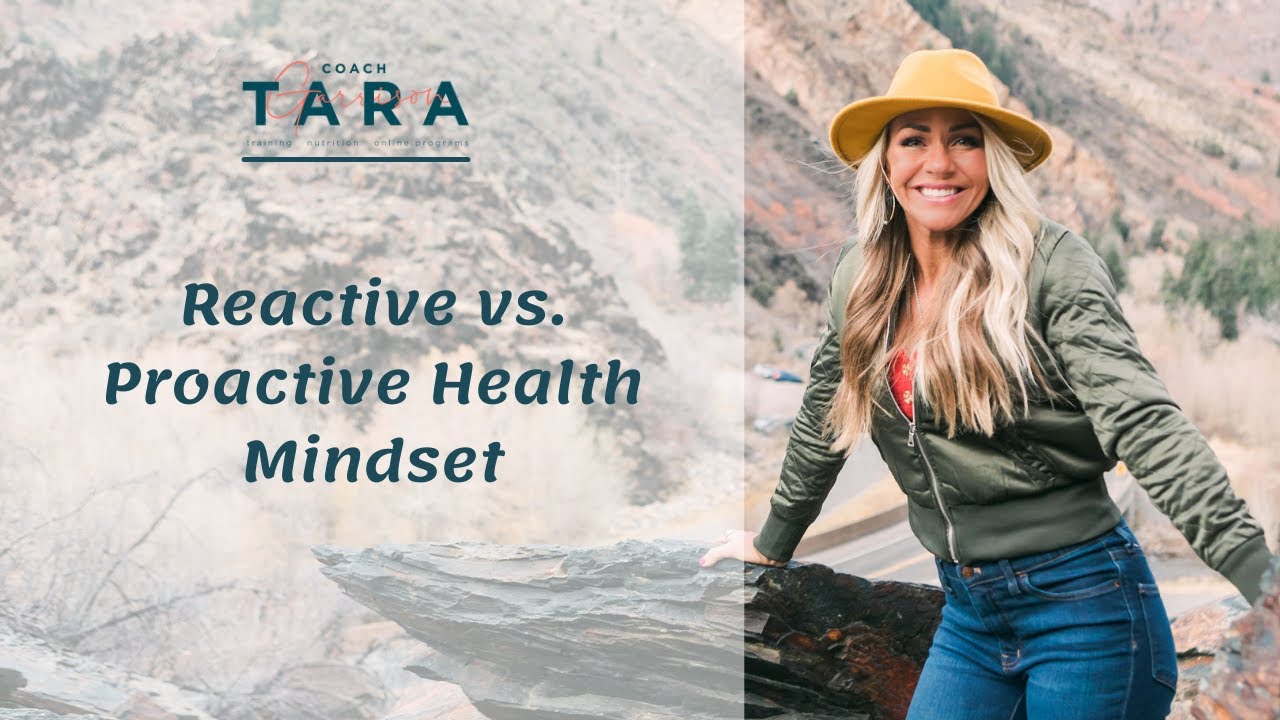 Reactive Vs  Proactive Health Mindset