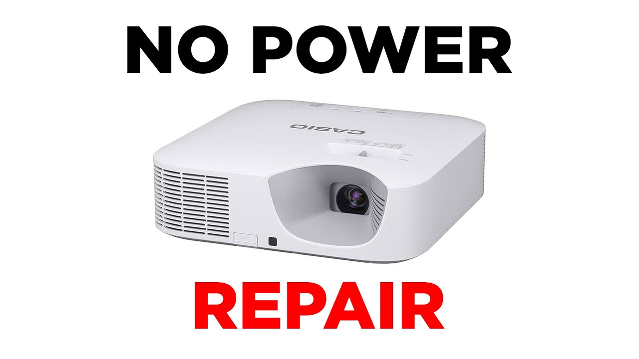 How to fix a projector that doesn't turn on