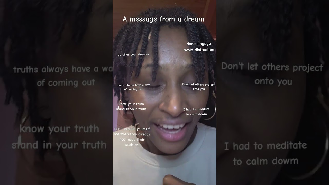 Messages from a dream