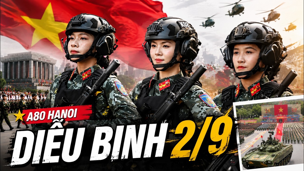 Diễu Binh 2/9 Trên Đường Phố Hà Nội | Hồ Hoàn Kiếm - Hàng Khay
