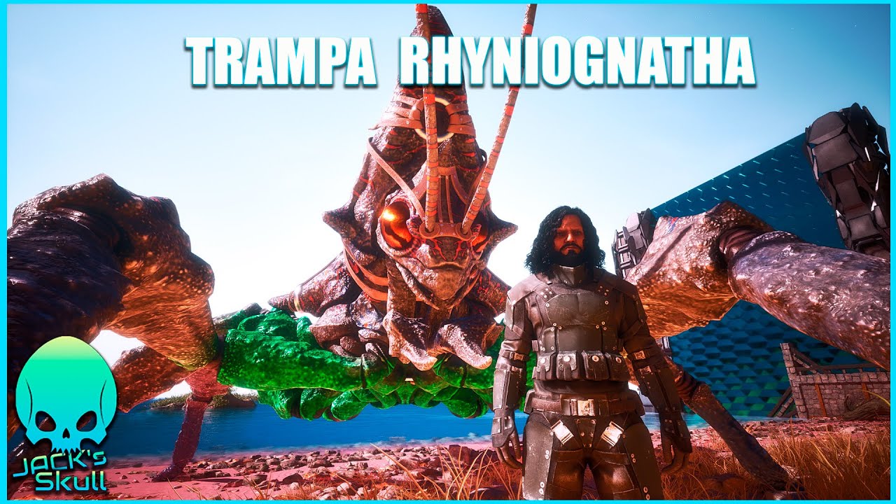 TRAMPA FIJA para ATRAPAR RHYNIOGNATHA en ARK ASCENDED 🔒