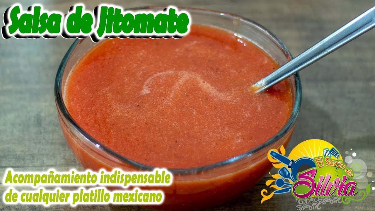 Salsa de Jitomate - ElSazóndeSilvia