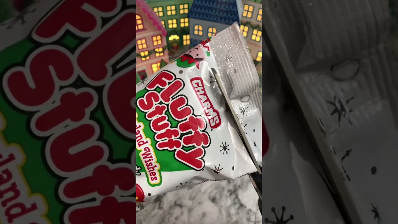 Charms Fluffy Stuff Wonderland Wishes Cotton Candy! #shorts #satisfyingvideo #asmr #candy