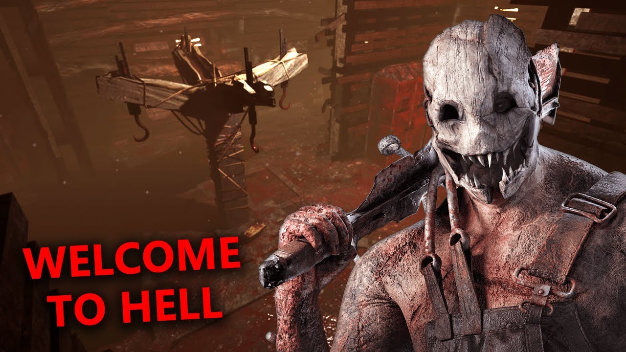 Top level console team vs basement Trapper - Dead by Daylight
