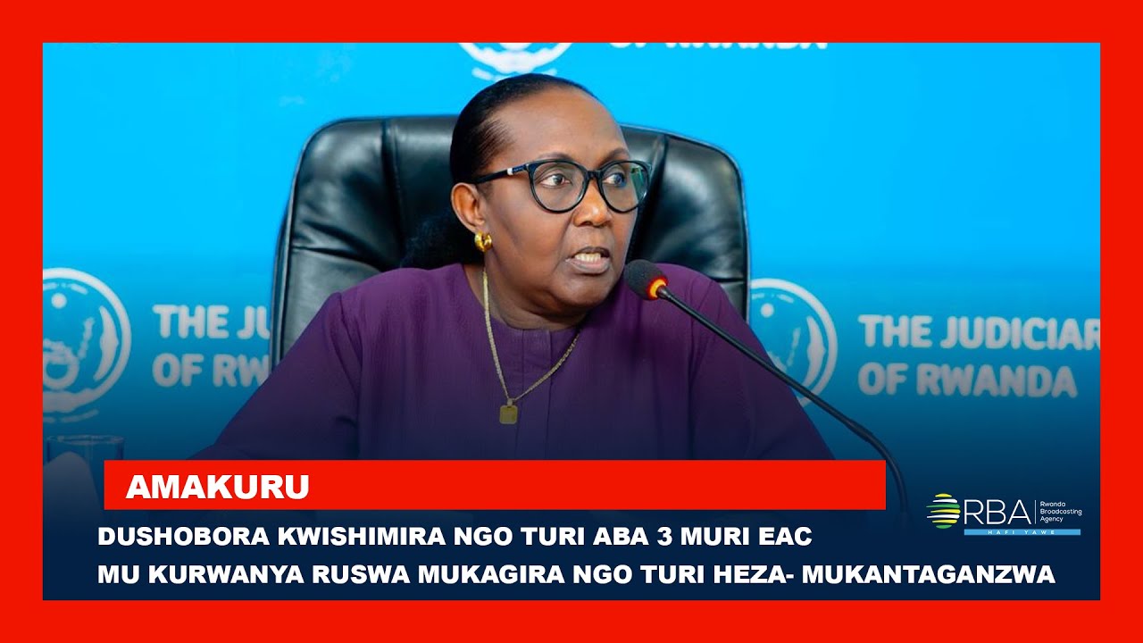 Dushobora kwishimira ngo turi aba 3 muri EAC mu kurwanya ruswa mukagira ngo turi heza- Mukantaganzwa