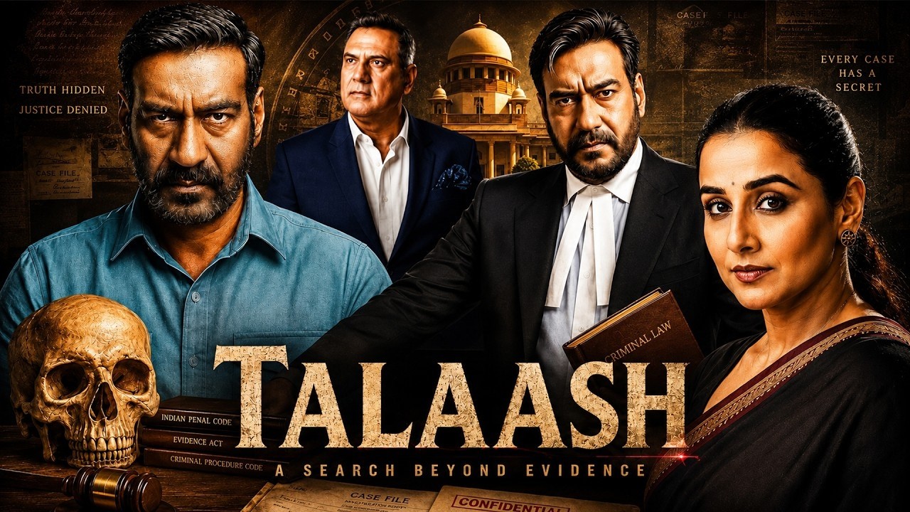 TALAASH Full HD Movie || Ajay Devgn & Vidya Balan & Boman Irani || New Hindi Suspense Thriller 2026