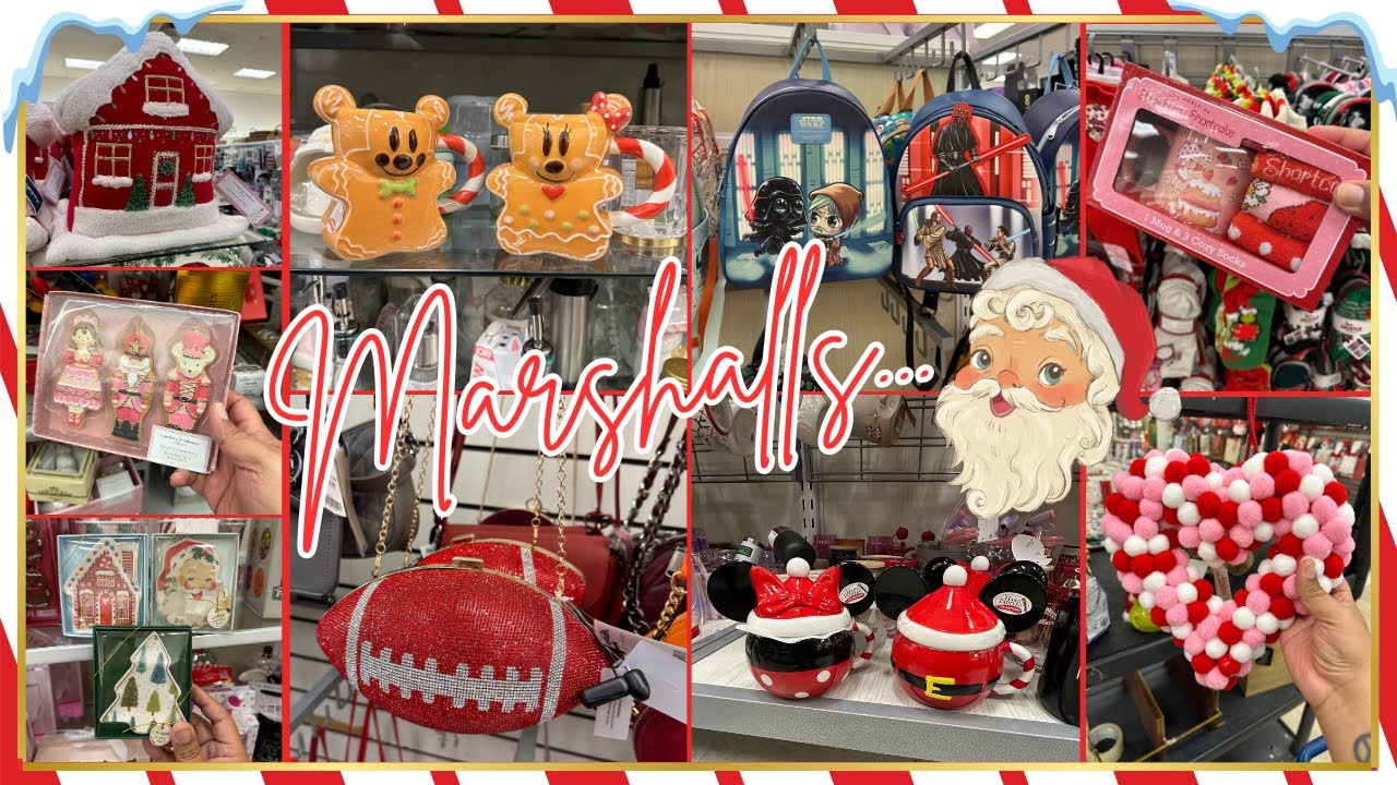 Marshalls Christmas Decorations🎄Marshalls Christmas Shop With @SwaysDeals  🎁#fypシ゚