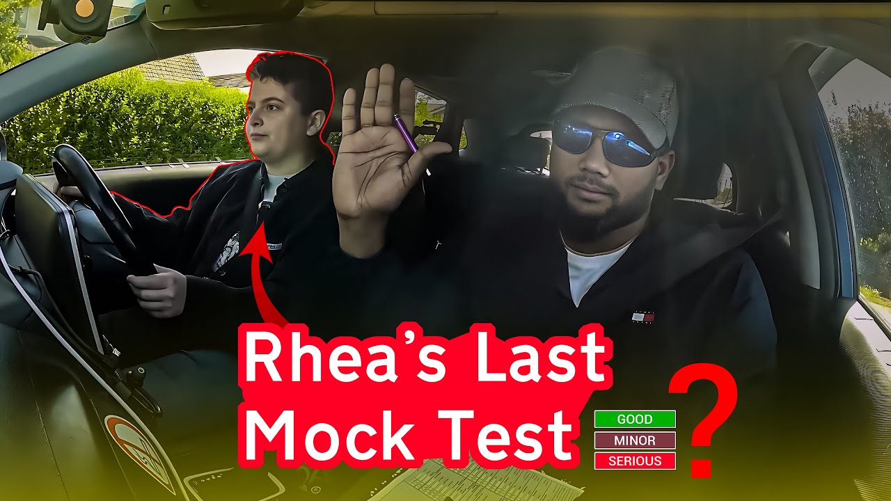 Rhea Mock Driving Test | Maybush Southampton Test Route 05  #mocktest