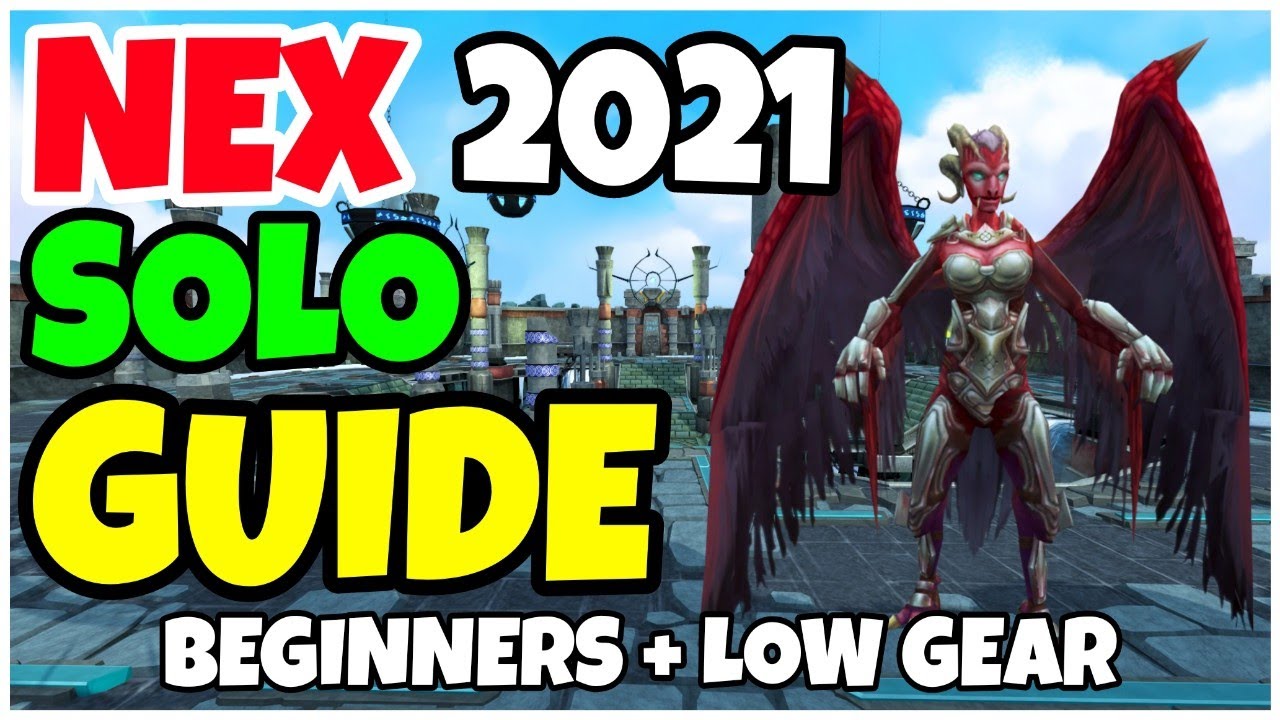 Nex SOLO GUIDE! 2021 - Beginners & Low Gear!! - IN DEPTH - RuneScape 3