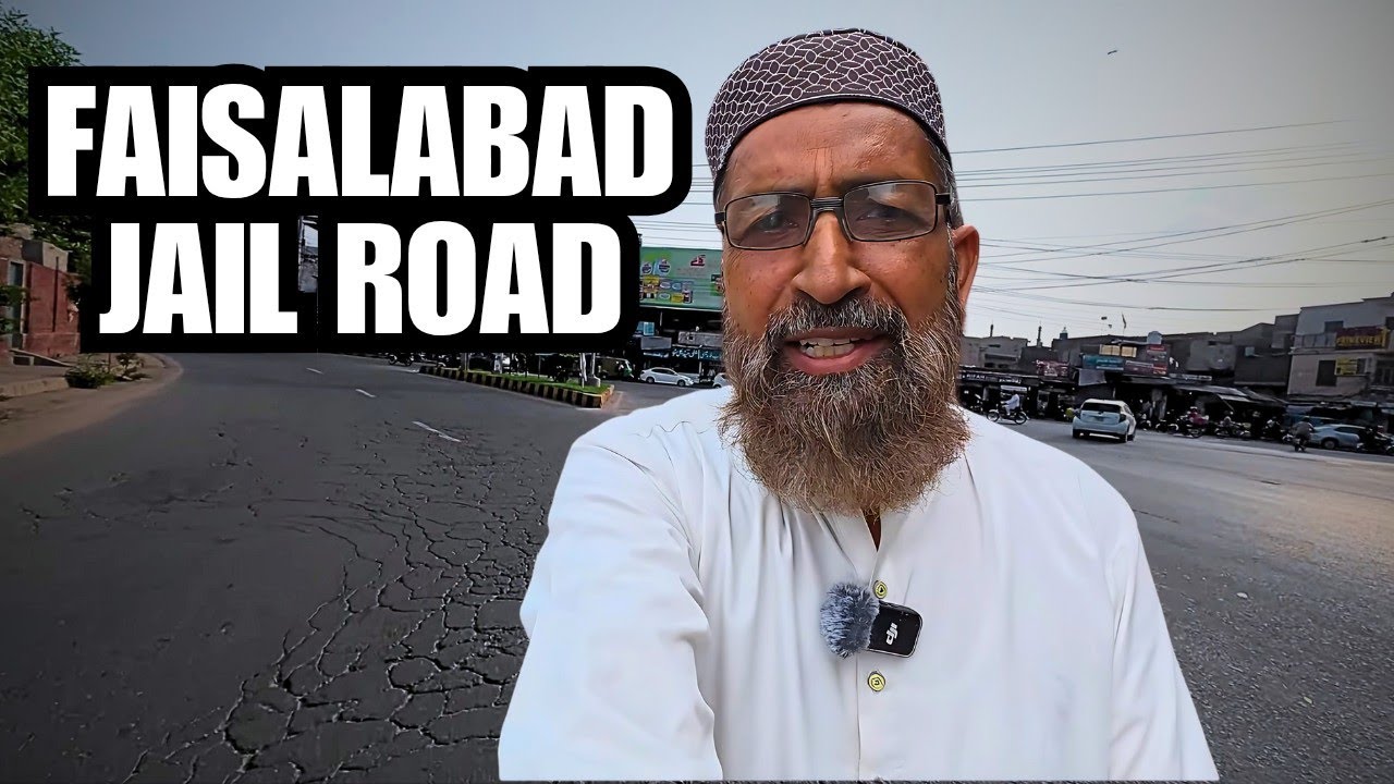 Exploring Jail Road Faisalabad | Complete Bike Tour
