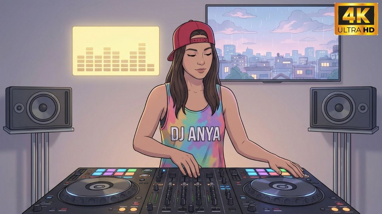 Mid-Tempo Chill EDM Lofi | Smooth DJ Instrumental Groove
