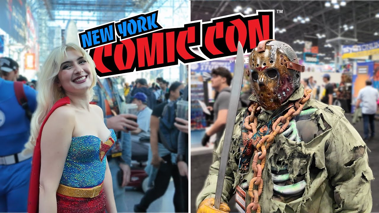 NEW YORK CITY Walking Tour [4K] - As If You Were There NEW YORK COMIC CON 2025