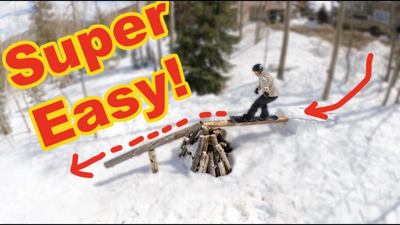 How to Make a Snowboard Rail Out of Wood! - (Season 4, Day 124)