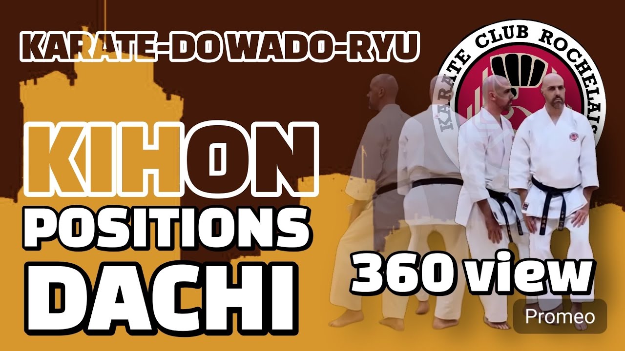 Positions - Dachi - Stances - 360° view - Karate Wado Ryu