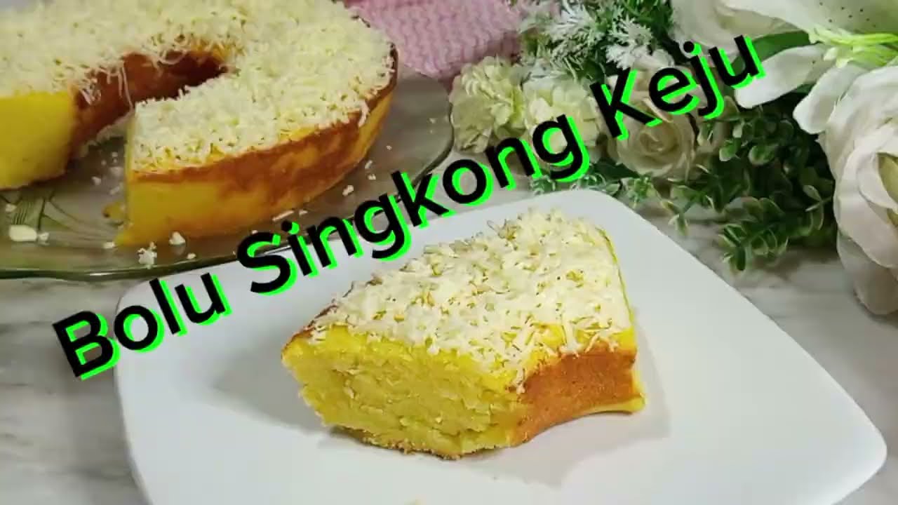BOLU SINGKONG KEJU TANPA TERIGU. RASANYA LEGIT DAN LEZAT