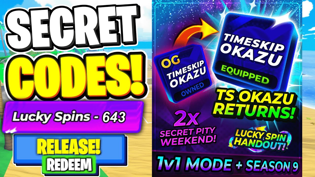 НОВЫЕ КОДЫ Volleyball (Haikyuu) Legends TIMESKIP OKAZU STYLE SPINS! MONEY Roblox