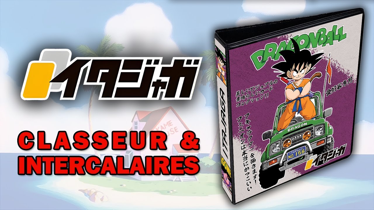 [LES CRÉA DE MAX] Cartes Itajaga Dragon Ball - Classeur et intercalaires