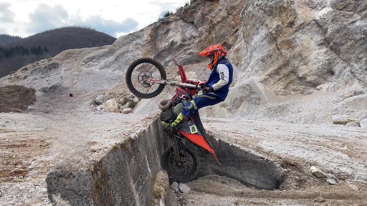 Enduro Bike vs Massive Wall - Who Wins?
