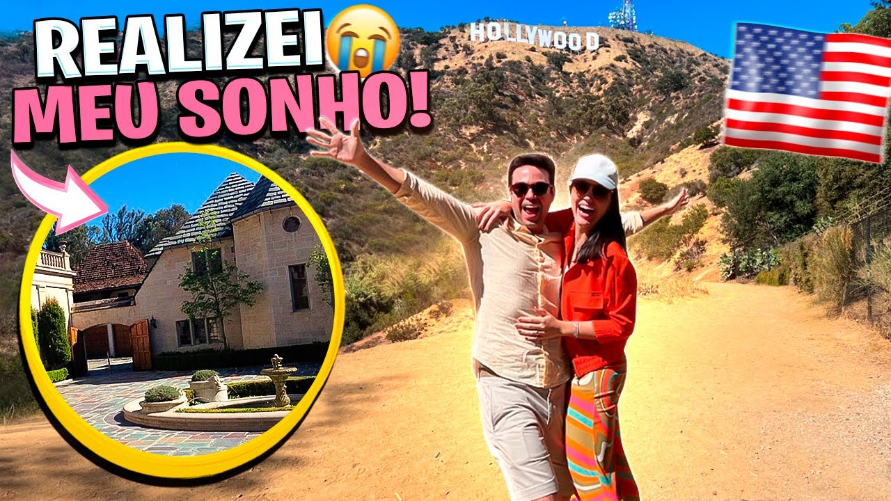 CHEGAMOS, LOS ANGELES! Convidados do Disney Plus, Calçada da Fama e Beverly Hills | Bia Napolitano