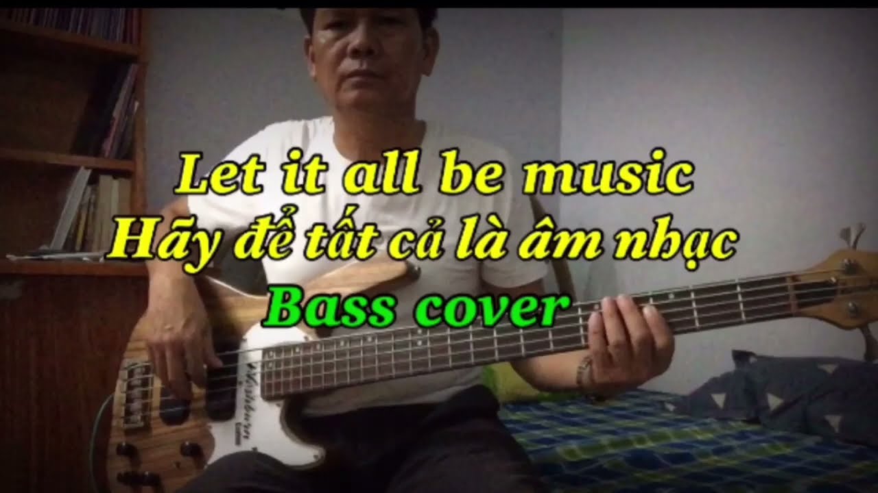 Let it all be music Boney M bass cover